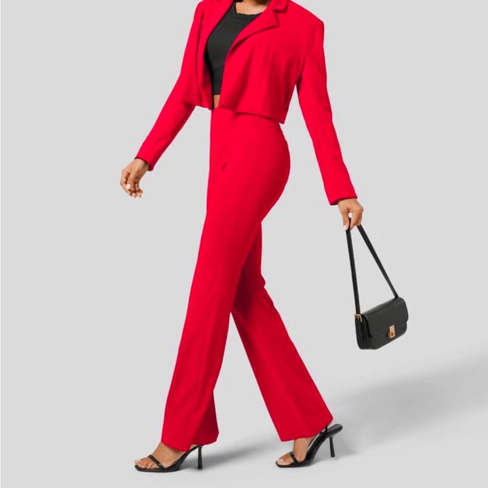 HALARA Flex High Waist Slight Flare Work Pants